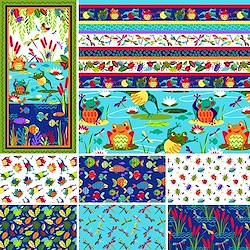 Blank Quilting Pond Life Full Collection